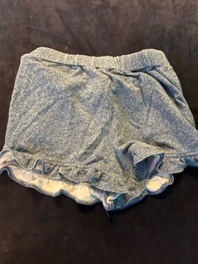 Posh Peanut Blue Heather Kids Shorts